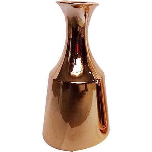 Tudo sobre 'Vaso Decorativo Ceramica Jug Bottle Grande Urban Dourado - 30x15,5x15,5cm'