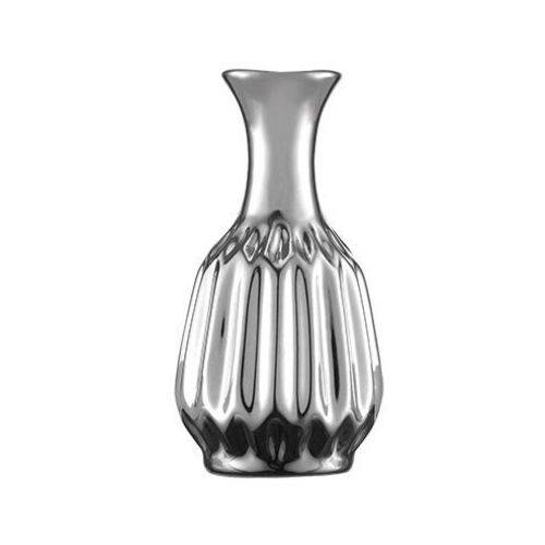 Vaso Decorativo Cerâmica Prata 7x12,5cm 5643