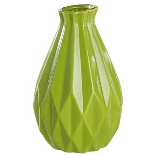 Vaso Decorativo de Cerâmica Grande - Verde