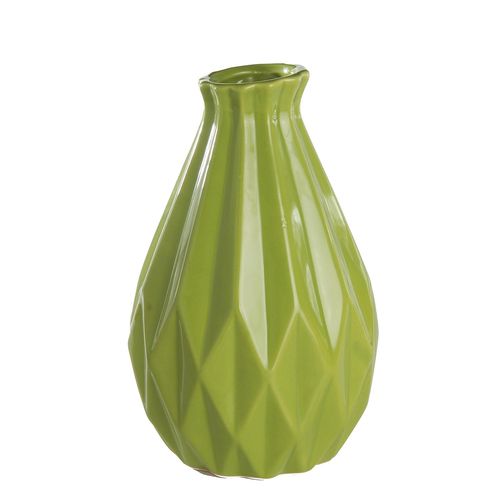 Vaso Decorativo de Cerâmica Grande Verde