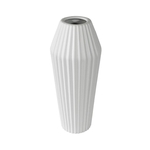 Vaso Decorativo de Cerâmica Sevilha Branco