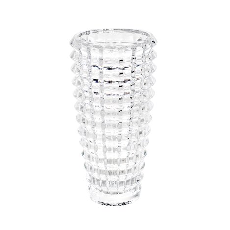 Vaso Decorativo de Cristal 13.5X24.5Cm Diamond Wolff
