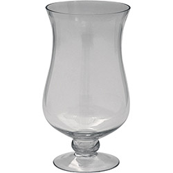 Vaso Decorativo de Vidro BTC Transparente - (42x23x23cm)