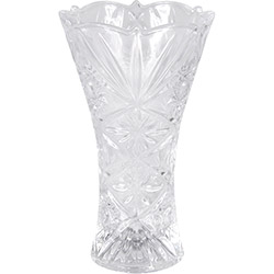 Vaso Decorativo de Vidro BTC Transparente - (25x15x15cm)