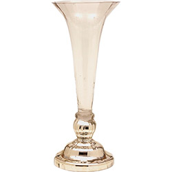 Vaso Decorativo de Vidro BTC Transparente - (65x29x29cm)