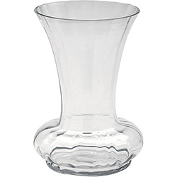 Vaso Decorativo de Vidro BTC Transparente - (33x21x21cm)