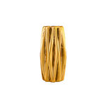 Vaso Dourado em Cerâmica 13,5 Cm