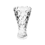 Vaso em Cristal Wolff Transparente - 24,5cm