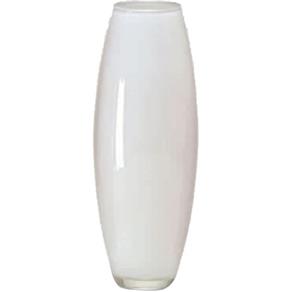 Vaso Oval Branco 22cm - Branco