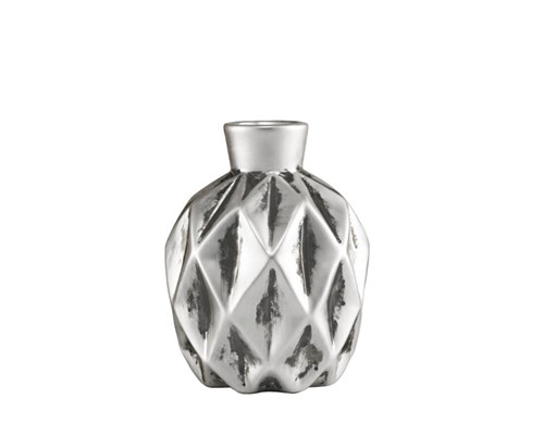 Vaso Prata de Cerâmica