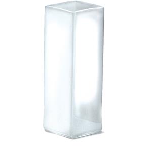 Vaso Quadrado Branco 23cm