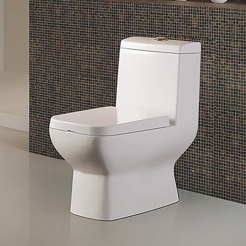 Vaso Sanitário com Caixa Acoplada ADM-825 Adamas Toilet Lamar Branco