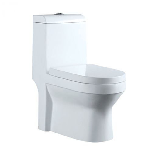 Vaso Sanitário com Caixa Acoplada ADM818 Adamas Toilet Branco