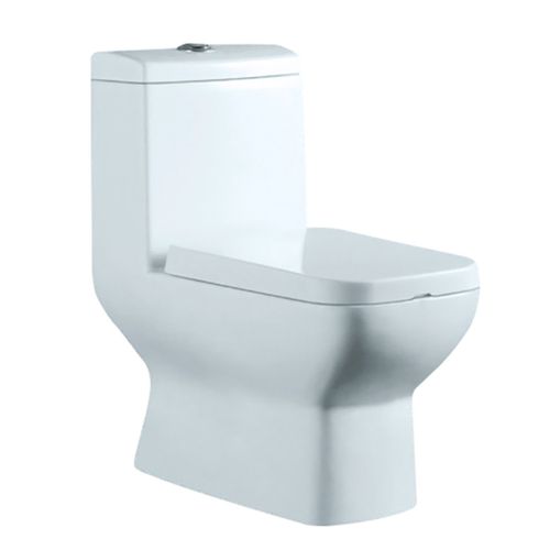 Vaso Sanitário com Caixa Acoplada ADM825 Adamas Toilet Branco
