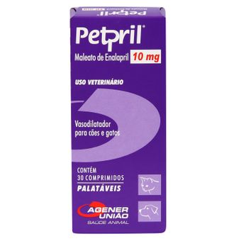 Vasodilatador Petpril Agener 10mg C/ 30 Comprimidos