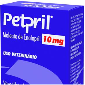 Vasodilatador Petpril Agener Pet 10mg 30 Comprimidos