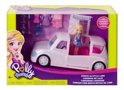 Tudo sobre 'Veículo e Boneca - Polly Pocket - Limosine de Luxo - Mattel'