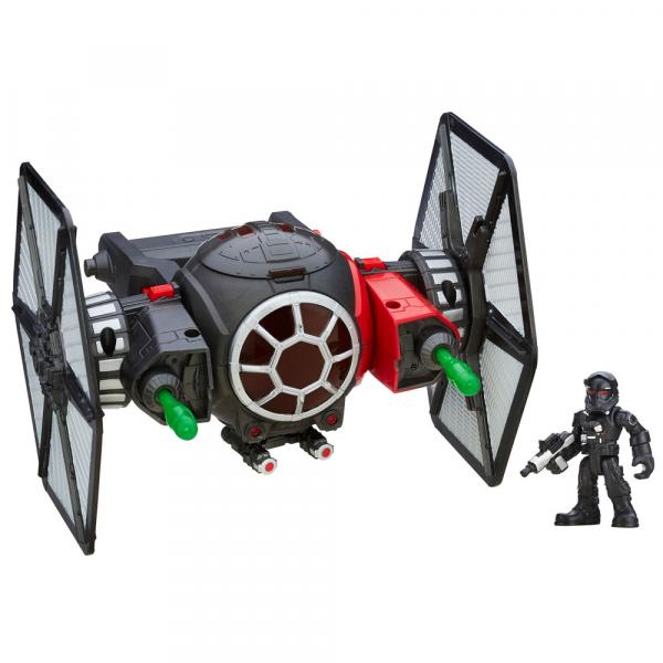 Veículo e Figura Playskool - Disney Star Wars - Tie Fighter e Piloto - Hasbro