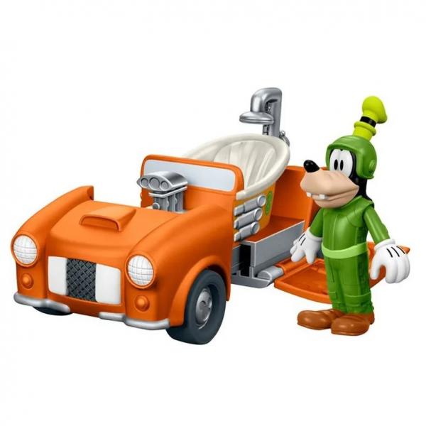 Veículo Transformável Corrida 2 em 1 Disney Pateta Aventura Sobre Roda - DTT78 - Mattel