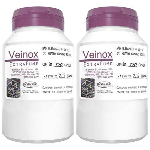 Tudo sobre 'Veinox - 2 Unidades - Power Supplements'