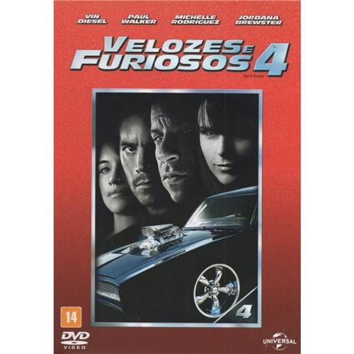 Velozes e Furiosos 4 Dvd Filme Ação