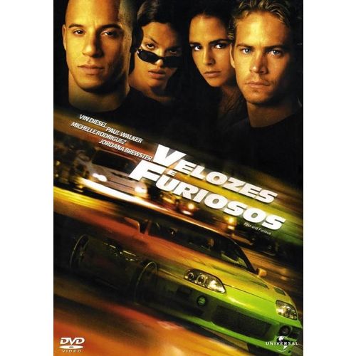 Velozes e Furiosos - Dvd Filme Ação