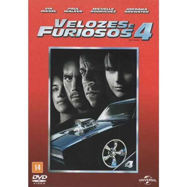 Velozes Furiosos 4 - DVD - Universal