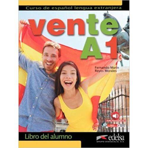Vente A1 - Libro Del Alumno Con Audio Descargable - Edelsa