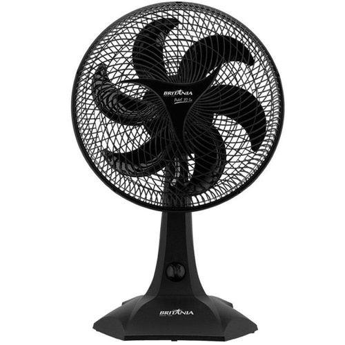 Ventilador de Mesa Britânia 30cm Protect Six 6 Pás 033012094 Preto