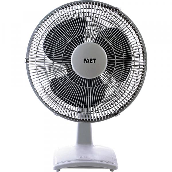 Ventilador de Mesa Faet Eurus 30cm 3 Velocidades Potência 40W 127V - Cinza