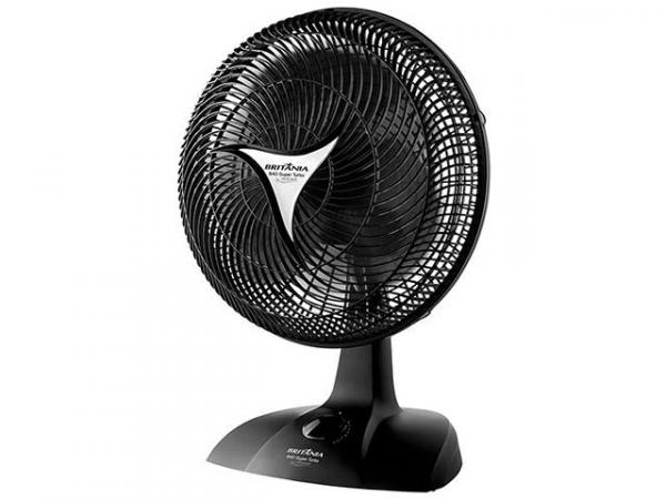 Ventilador de Mesa 3 Velocidades 40cm - Britânia B40 Turbo Silencium