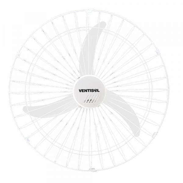 Ventilador de Parede 127v 60cm Oscilante New Branco Grade Branca - Ventisol