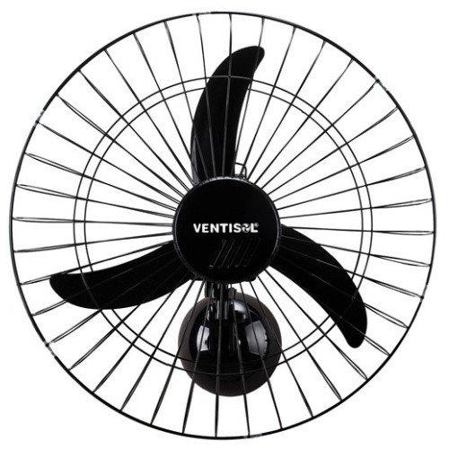 Ventilador De Parede 50cm 220v New Premium Preto Ventisol
