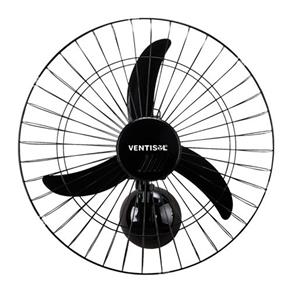 Ventilador de Parede 50cm New Premium Preto Ventisol - 127V