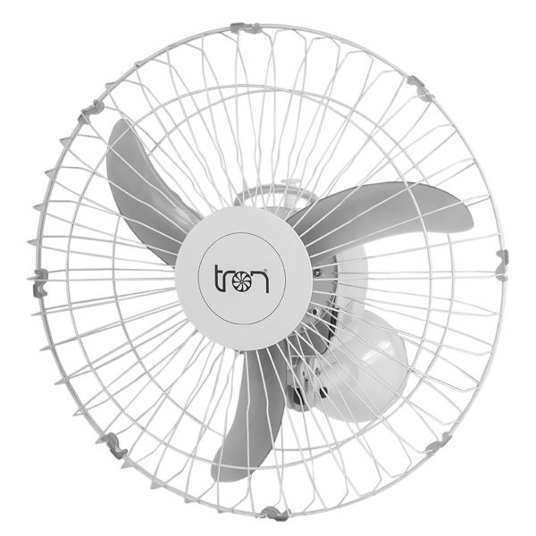 Ventilador de Parede Oscilante Tron C1 50Cm 140W Branco Bivolt