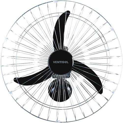 Ventilador de Parede Oscilante Ventisol 60cm Bivolt - Preto