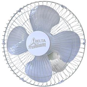 Ventilador de Parede Venti-Delta 71-5428 Premium 50cm 3 Velocidade Bivolt – Cromo/Branco