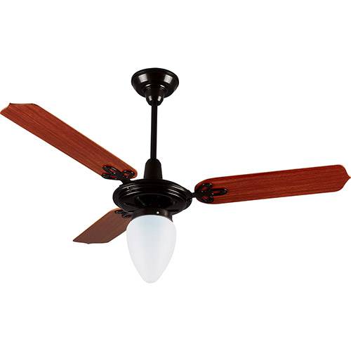 Ventilador de Teto Argelux Mogno Preto