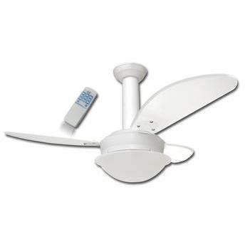 Ventilador de Teto Diplomata Perola Branco com Controle Remoto 220v- LorenSid