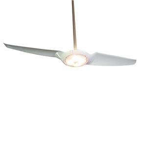Ventilador de Teto IC/Air DOUBLE-LED 36w Luz Direta e Indireta Branco - 220V - Preto