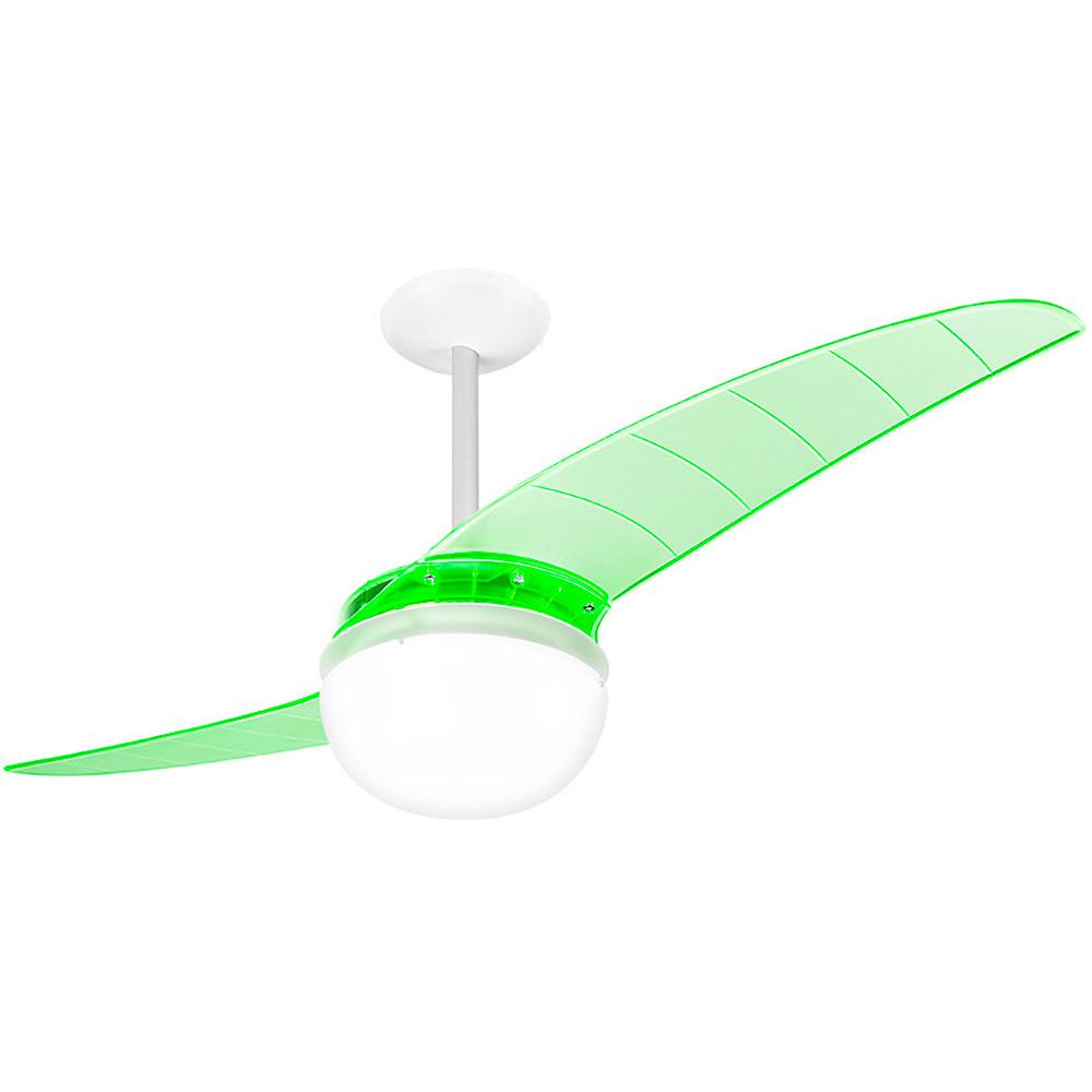 Ventilador de Teto Spirit 202 Verde Neon 2 Hélices