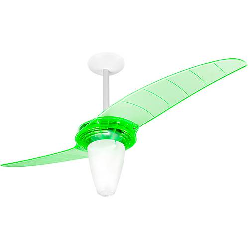 Ventilador de Teto Spirit 201 Verde Neon 2 Hélices