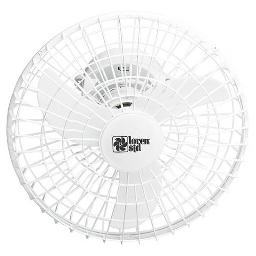 Ventilador de Teto Turbo Orbital 50cm Branco Loren Sid