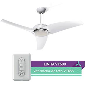 Ventilador de Teto VT655 Latina - 110V - Branco