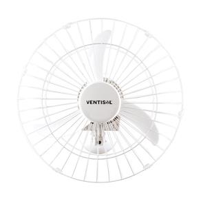 Ventilador Oscilante de Parede 50cm Branco Grade Aço Bivolt - Ventisol