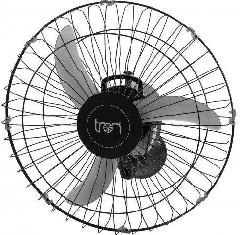 Ventilador Oscilante de Parede Tron 60cm Preto Bivolt