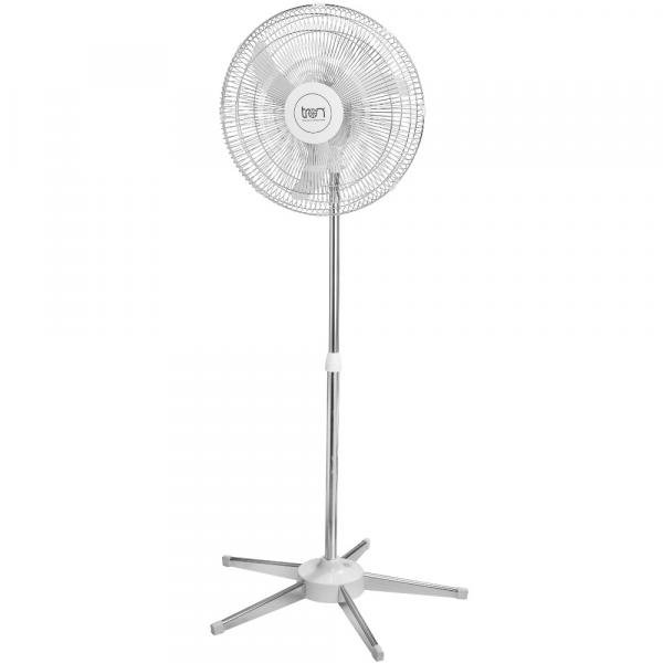 Ventilador Oscilante Pedestal Cromado AT 50cm Bivolt 140W C1 Tron
