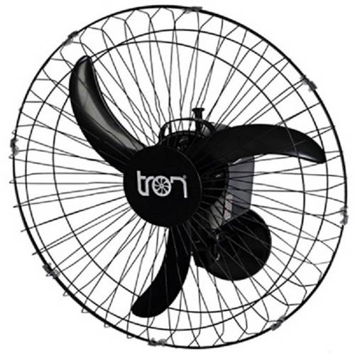 Ventilador Parede Oscilante 60cm Bivolt Preto Tron Bivolt