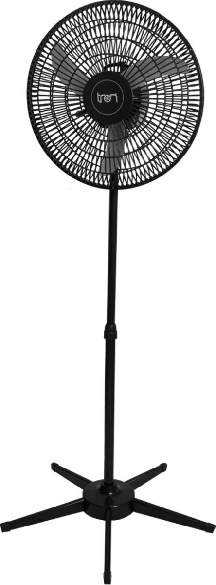 Ventilador Pedestal Oscilante 50 Cm Pp Bivolt Preto