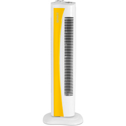 Ventilador Torre Spirit T700 Branco e Amarelo 3 Velocidades